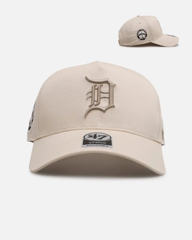47 Brand Detroit Tigers 'Caramel Swirl' MVP Snapback Natural/Khaki sold by Culture Kings
