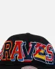 Mitchell & Ness Atlanta Braves 'Hyper Type' Pro Crown Snapback Black sold by Culture Kings