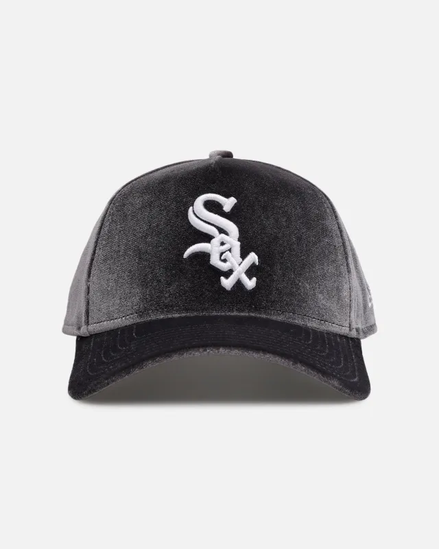 New Era Chicago White Sox 'Velvet Dreams 2.0' 9FORTY A-Frame Snapback Grey sold by Culture Kings