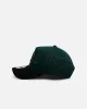 New Era New York Yankees 'Gothic Script Two Tone' 9FORTY A-Frame Snapback Dark Green/Black sold by Culture Kings