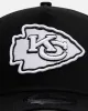 New Era Kansas City Chiefs 'Pink Rose Embroidery' 9FORTY A-Frame Snapback Black/Pink sold by Culture Kings