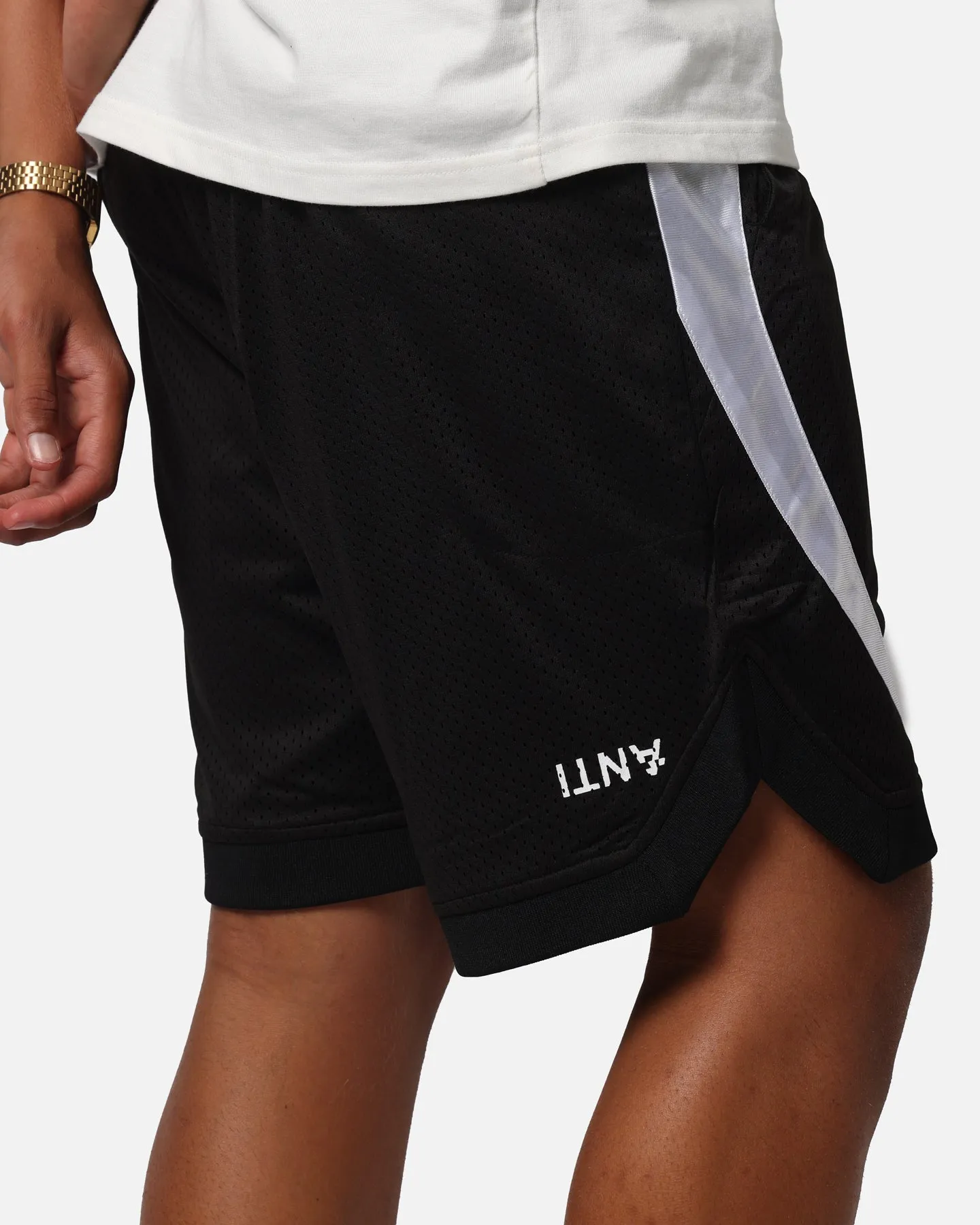 The Anti Order Sparta Mesh Basketball Shorts Black/White sold by Culture Kings product image thumbnail 4