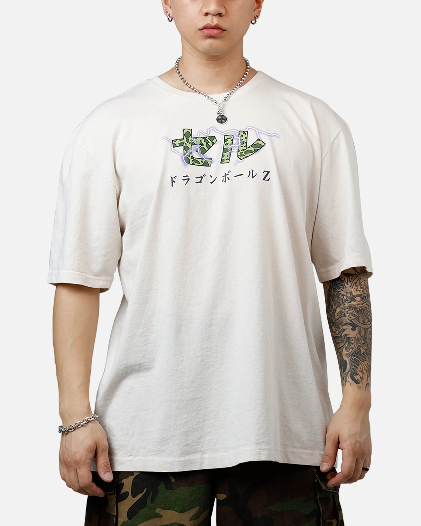 Bioworld Dragon Ball Z Perfect Cell T-Shirt Off White sold by Culture Kings product image thumbnail 2