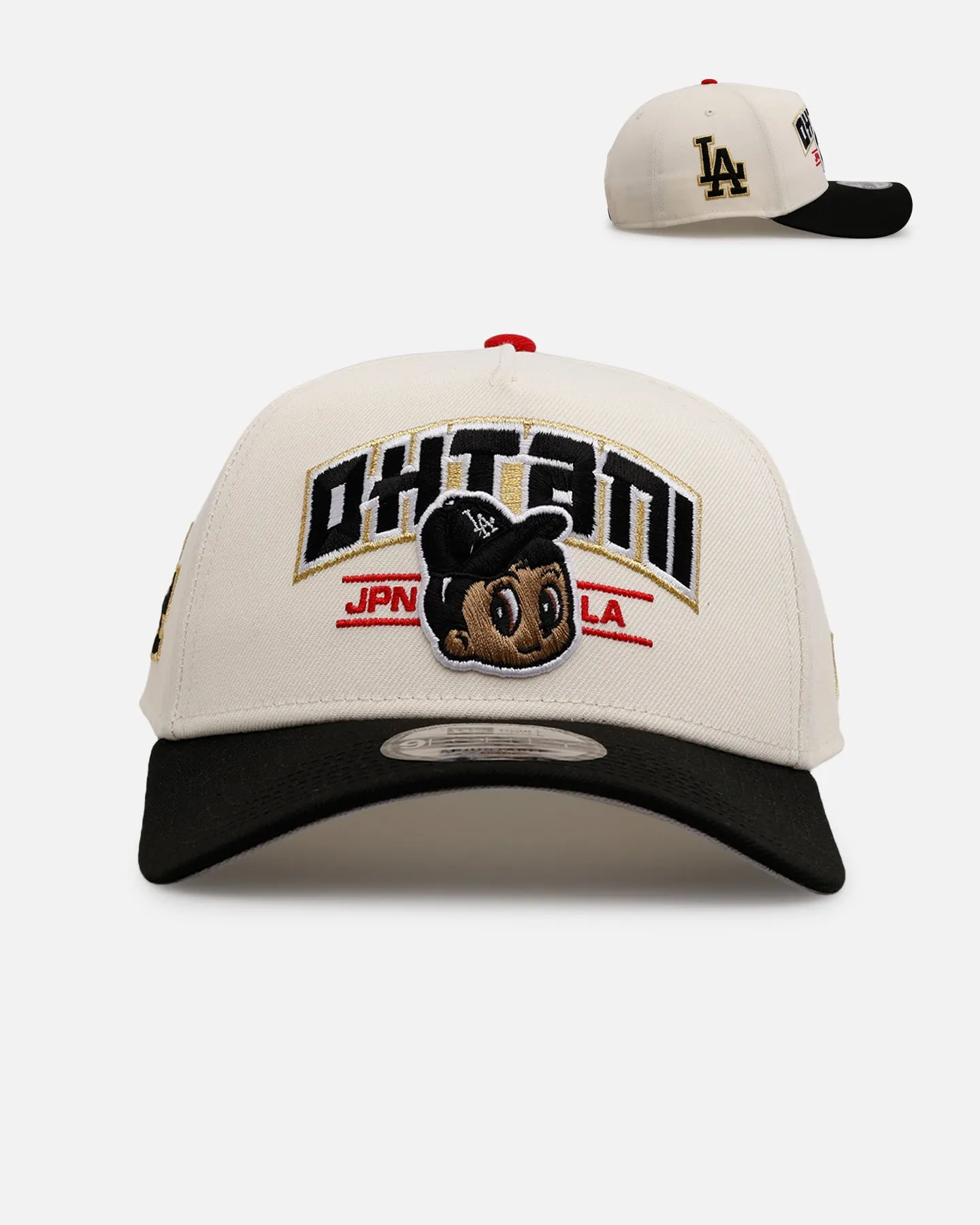 New Era Los Angeles Dodgers 'Shotime' 9FORTY A-Frame Snapback Chrome/Black sold by Culture Kings