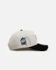 New Era Florida Marlins 'Team Color Visor' 9FORTY A-Frame Snapback Chrome/Official Team Color sold by Culture Kings