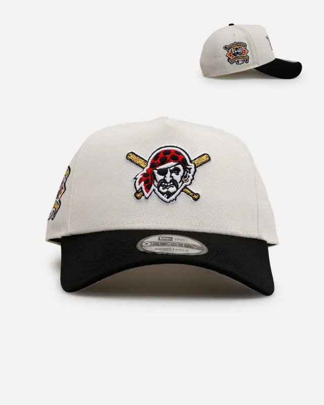 New Era Pittsburgh Pirates 'Team Color Visor' 9FORTY A-Frame Snapback Chrome/Official Team Color sold by Culture Kings