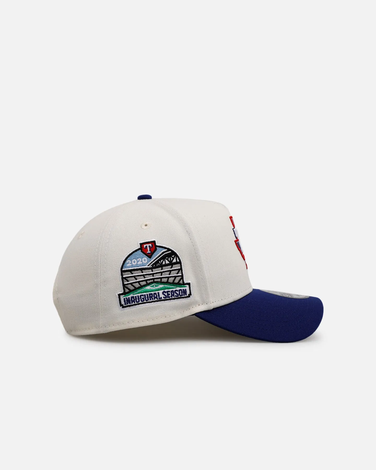 New Era Texas Rangers 'Team Color Visor' 9FORTY A-Frame Snapback Chrome/Official Team Color sold by Culture Kings product image thumbnail 3