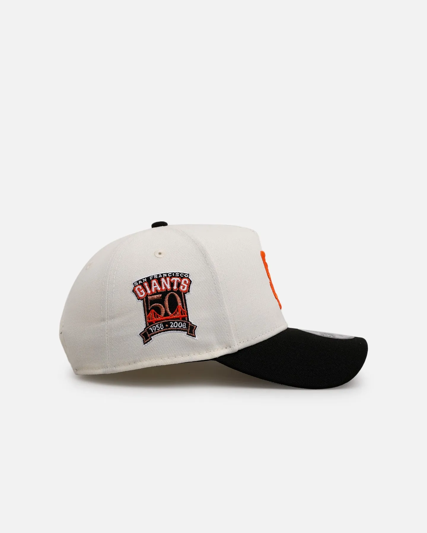 New Era San Francisco Giants 'Team Color Visor' 9FORTY A-Frame Snapback Chrome/Official Team Color sold by Culture Kings product image thumbnail 3