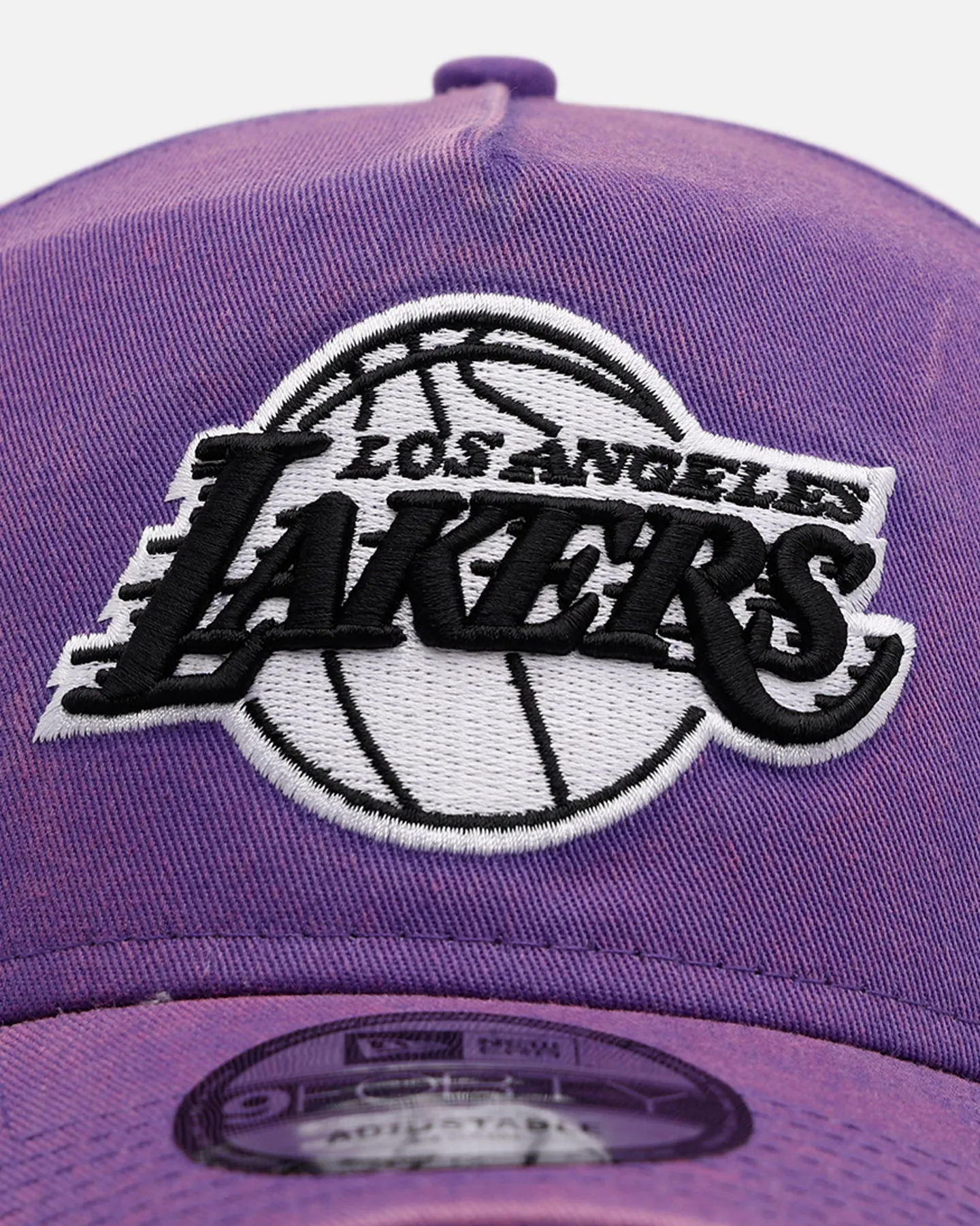 New Era Los Angeles Lakers 'Washed Purple' 9FORTY A-Frame Snapback Washed Purple sold by Culture Kings product image thumbnail 5