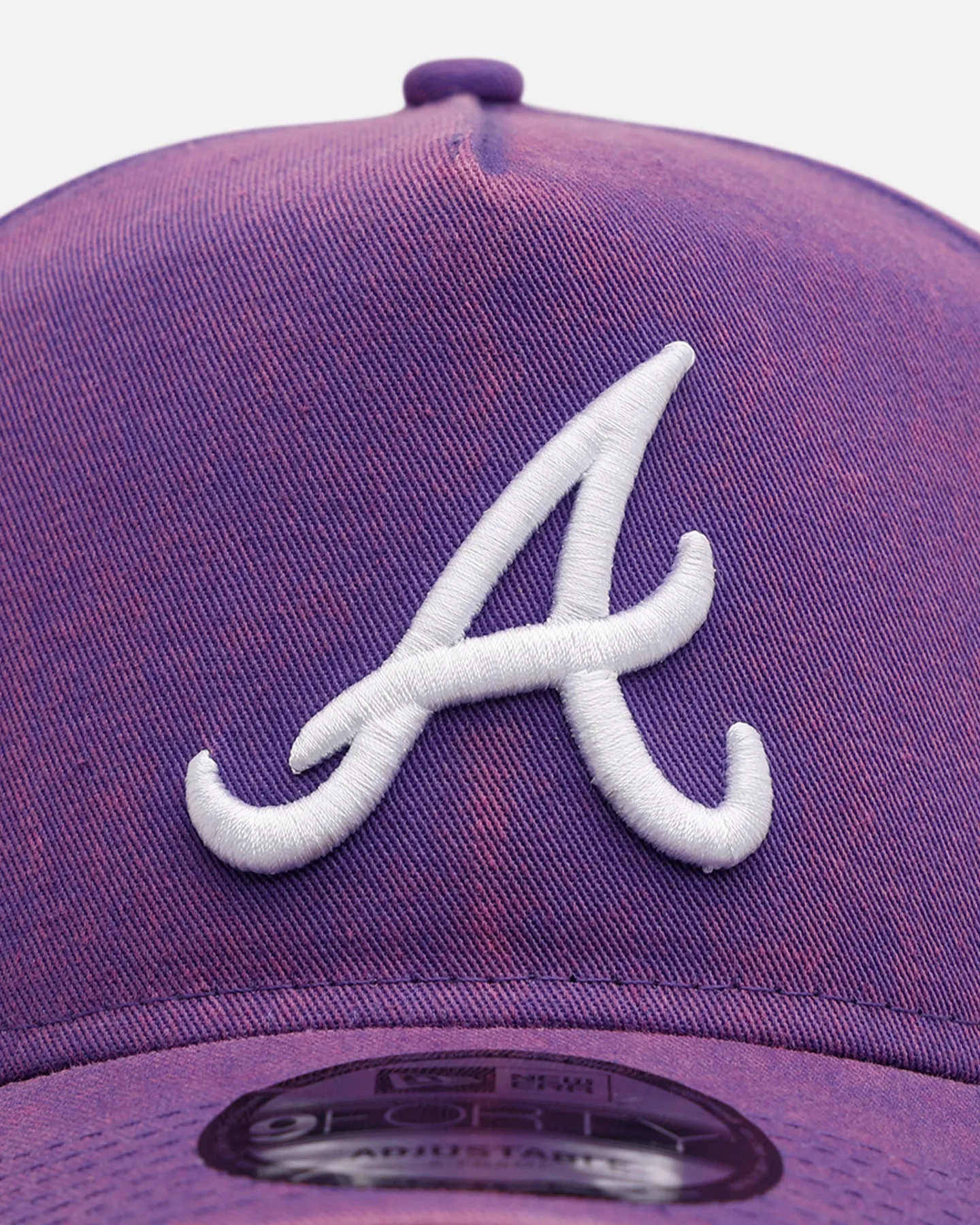 New Era Atlanta Braves 'Washed Purple' 9FORTY A-Frame Snapback Washed Purple sold by Culture Kings product image thumbnail 5