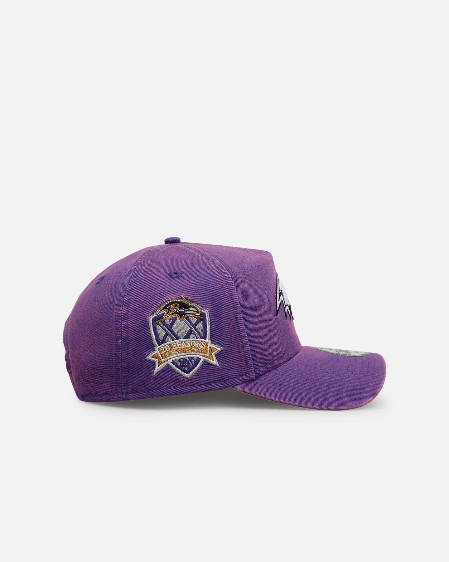 New Era Baltimore Ravens 'Washed Purple' 9FORTY A-Frame Snapback Washed Purple sold by Culture Kings product image thumbnail 3