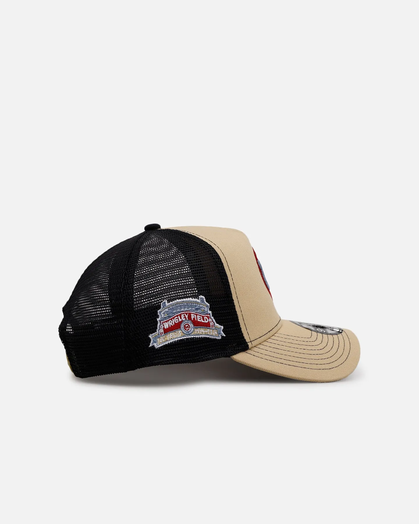 New Era Chicago Cubs 'Vintage Truckers' 9FORTY A-Frame Trucker Snapback Vegas Gold sold by Culture Kings product image thumbnail 3