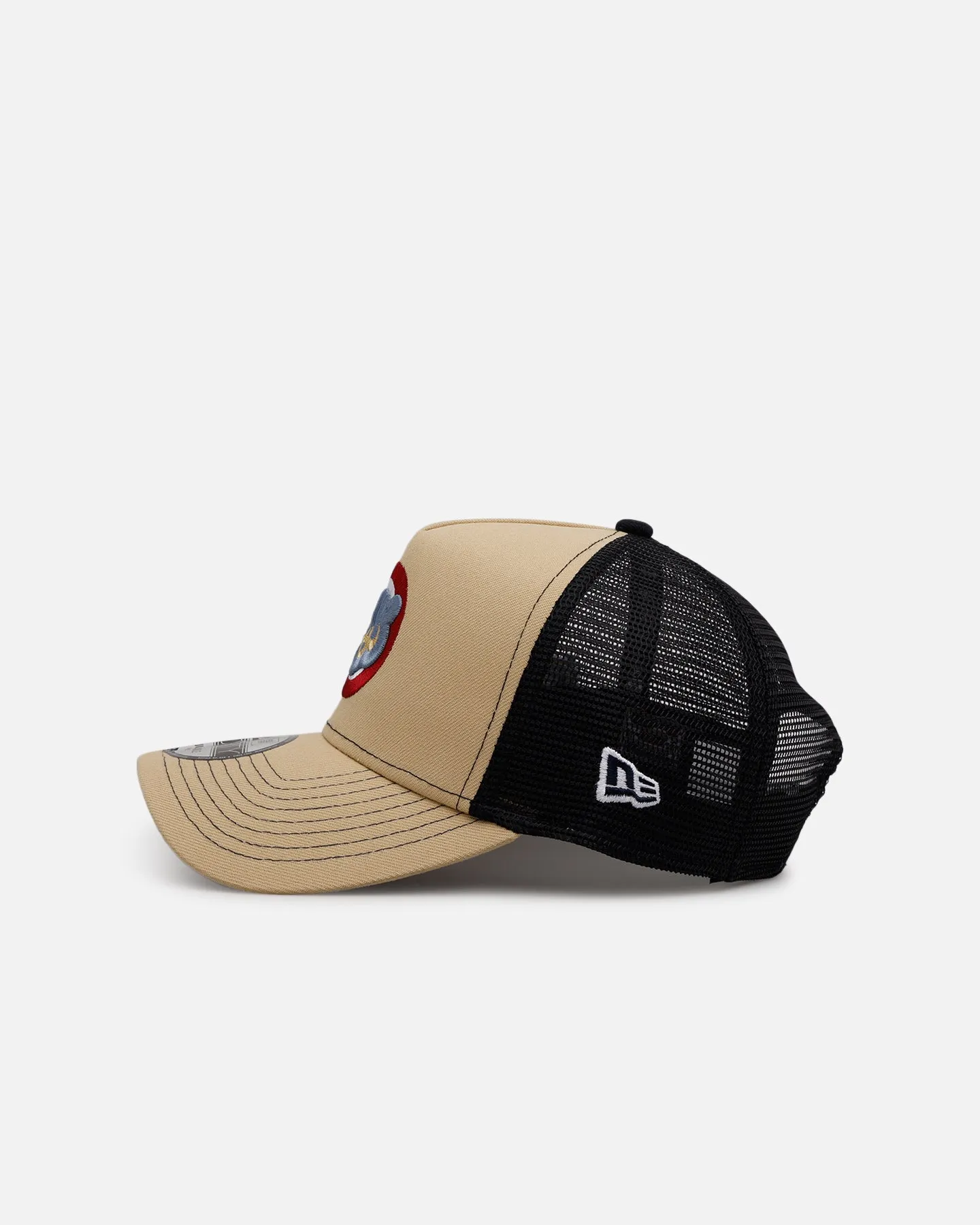 New Era Chicago Cubs 'Vintage Truckers' 9FORTY A-Frame Trucker Snapback Vegas Gold sold by Culture Kings product image thumbnail 4