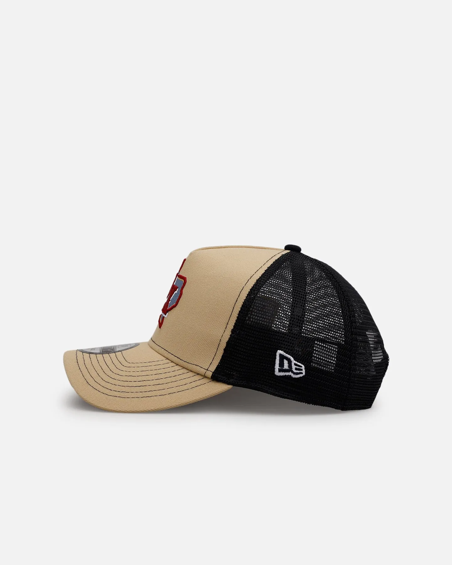 New Era Texas Rangers 'Vintage Truckers' 9FORTY A-Frame Trucker Snapback Vegas Gold sold by Culture Kings product image thumbnail 4