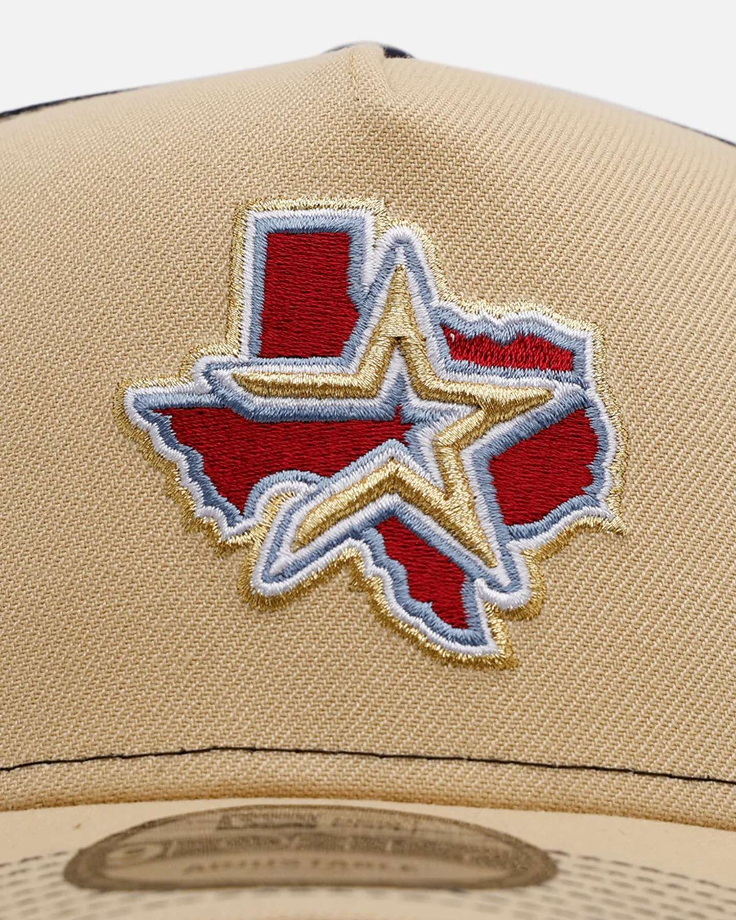 New Era Houston Astros 'Vintage Truckers' 9FORTY A-Frame Trucker Snapback Vegas Gold sold by Culture Kings product image thumbnail 5