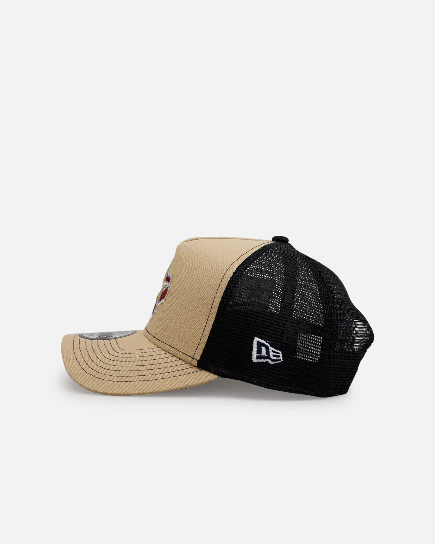 New Era Houston Astros 'Vintage Truckers' 9FORTY A-Frame Trucker Snapback Vegas Gold sold by Culture Kings product image thumbnail 4