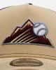 New Era Colorado Rockies 'Vintage Truckers' 9FORTY A-Frame Trucker Snapback Vegas Gold sold by Culture Kings