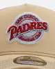New Era San Diego Padres 'Vintage Truckers' 9FORTY A-Frame Trucker Snapback Vegas Gold sold by Culture Kings