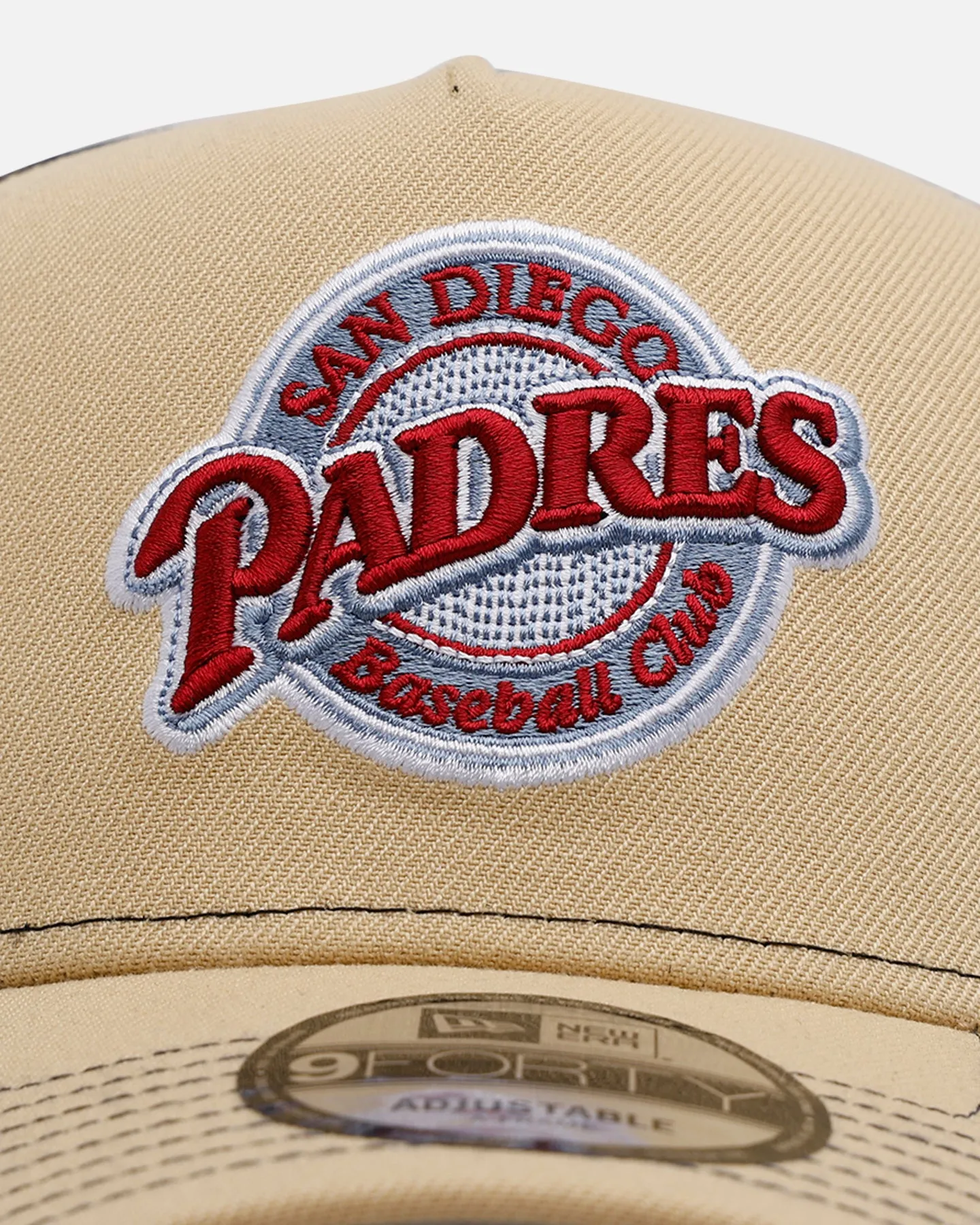 New Era San Diego Padres 'Vintage Truckers' 9FORTY A-Frame Trucker Snapback Vegas Gold sold by Culture Kings product image thumbnail 5