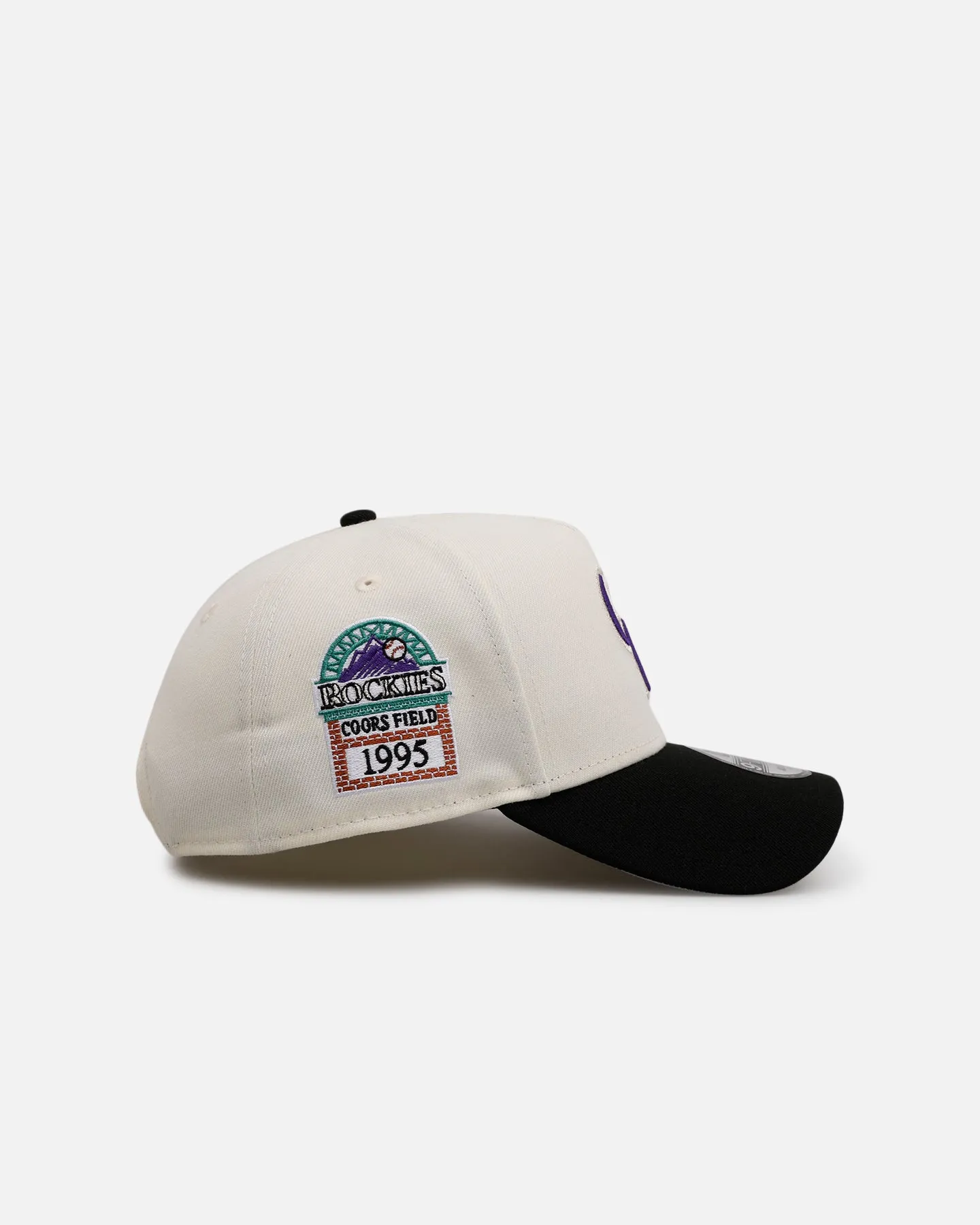 New Era Colorado Rockies 'Team Color Visor' 9FORTY A-Frame Snapback Chrome/Official Team Color sold by Culture Kings product image thumbnail 3