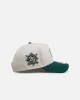 New Era Milwaukee Brewers 'Team Color Visor' 9FORTY A-Frame Snapback Chrome/Official Team Color sold by Culture Kings