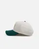 New Era Milwaukee Brewers 'Team Color Visor' 9FORTY A-Frame Snapback Chrome/Official Team Color sold by Culture Kings