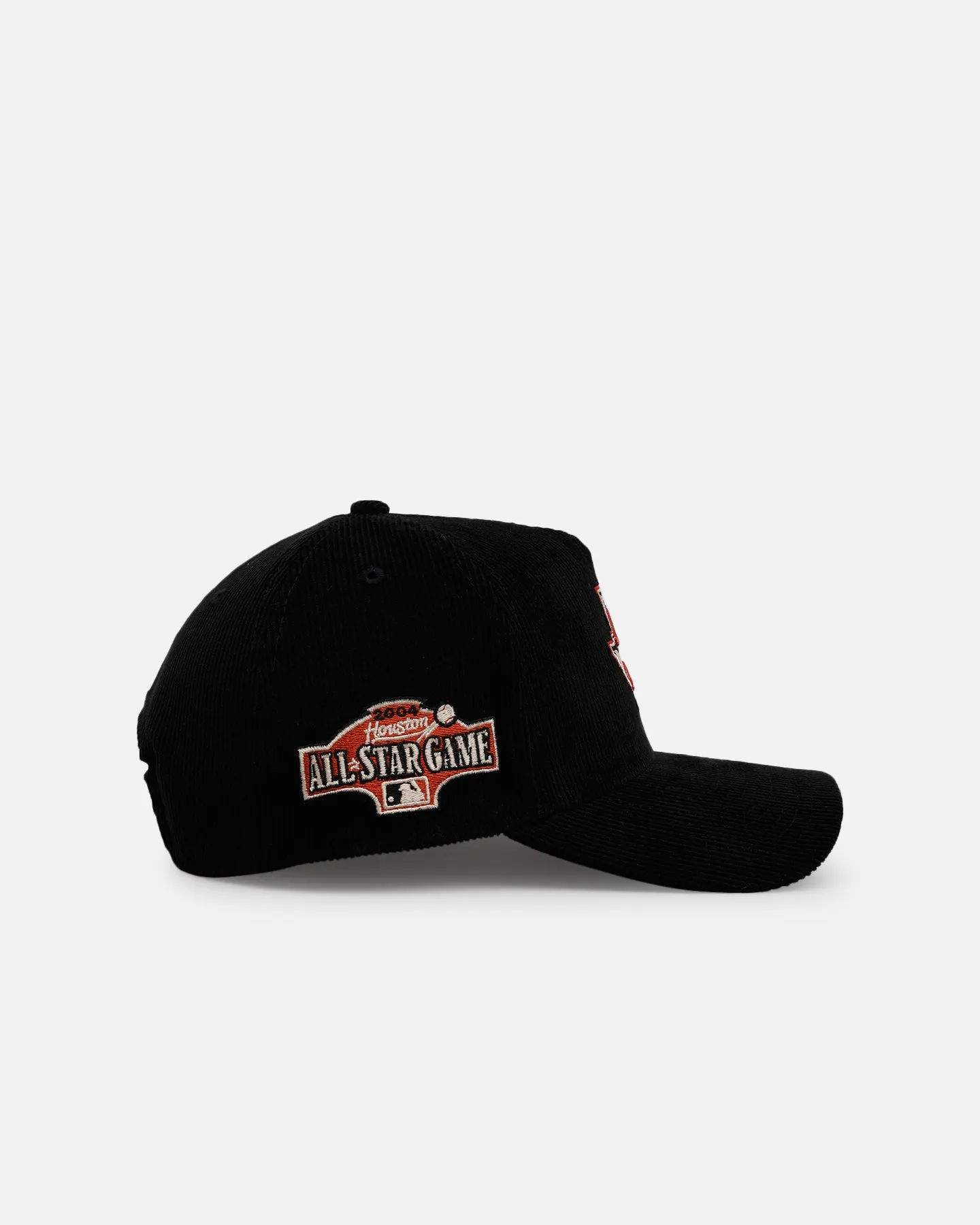 New Era Houston Astros 'Black Cord' 9FORTY A-Frame Corduroy Snapback Black sold by Culture Kings product image thumbnail 4