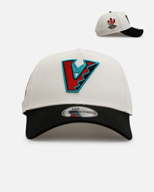 New Era Arizona Diamondbacks 'Team Color Visor' 9FORTY A-Frame Snapback Chrome/Official Team Color sold by Culture Kings