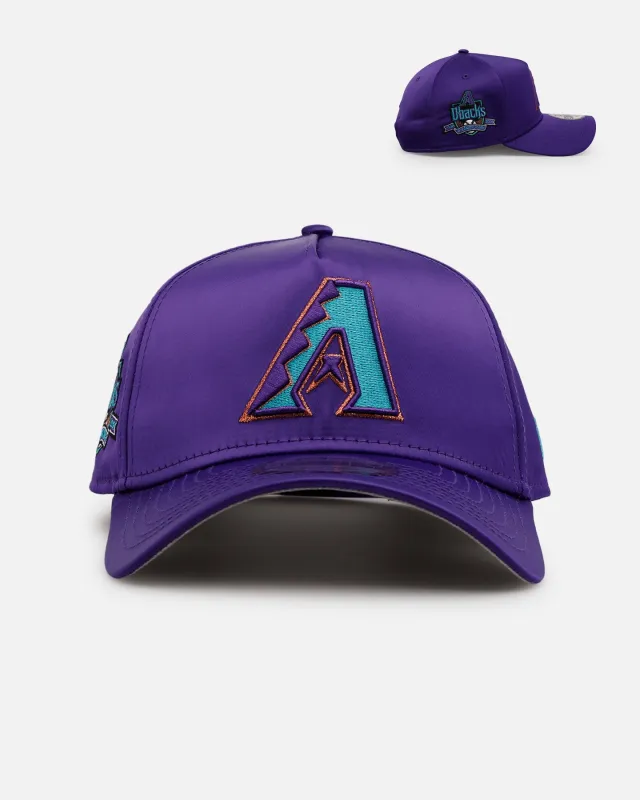New Era Arizona Diamondbacks 'Team Color Satin' 9FORTY A-Frame Snapback Official Team Color sold by Culture Kings
