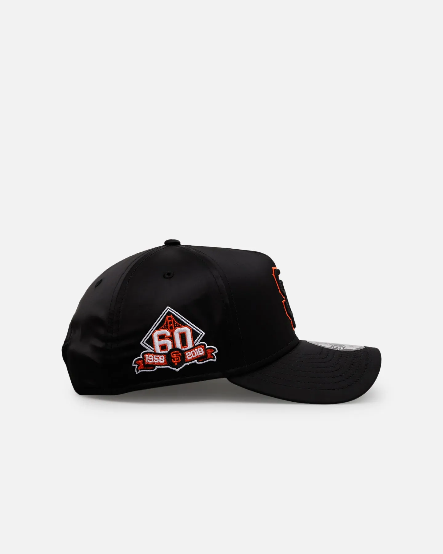 New Era San Francisco Giants 'Team Color Satin' 9FORTY A-Frame Snapback Official Team Color sold by Culture Kings product image thumbnail 4