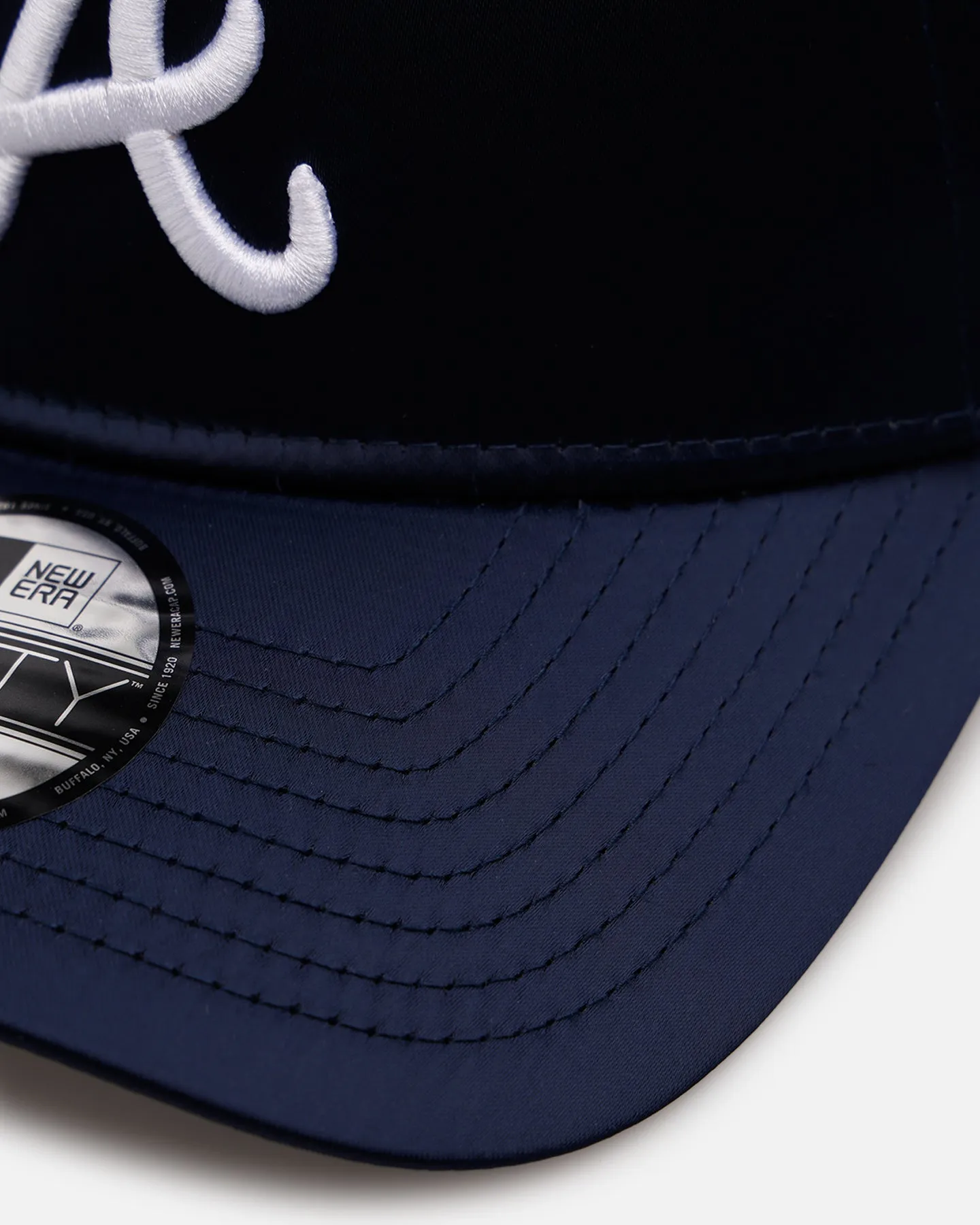 New Era Atlanta Braves 'Team Color Satin' 9FORTY A-Frame Snapback Official Team Color sold by Culture Kings product image thumbnail 2