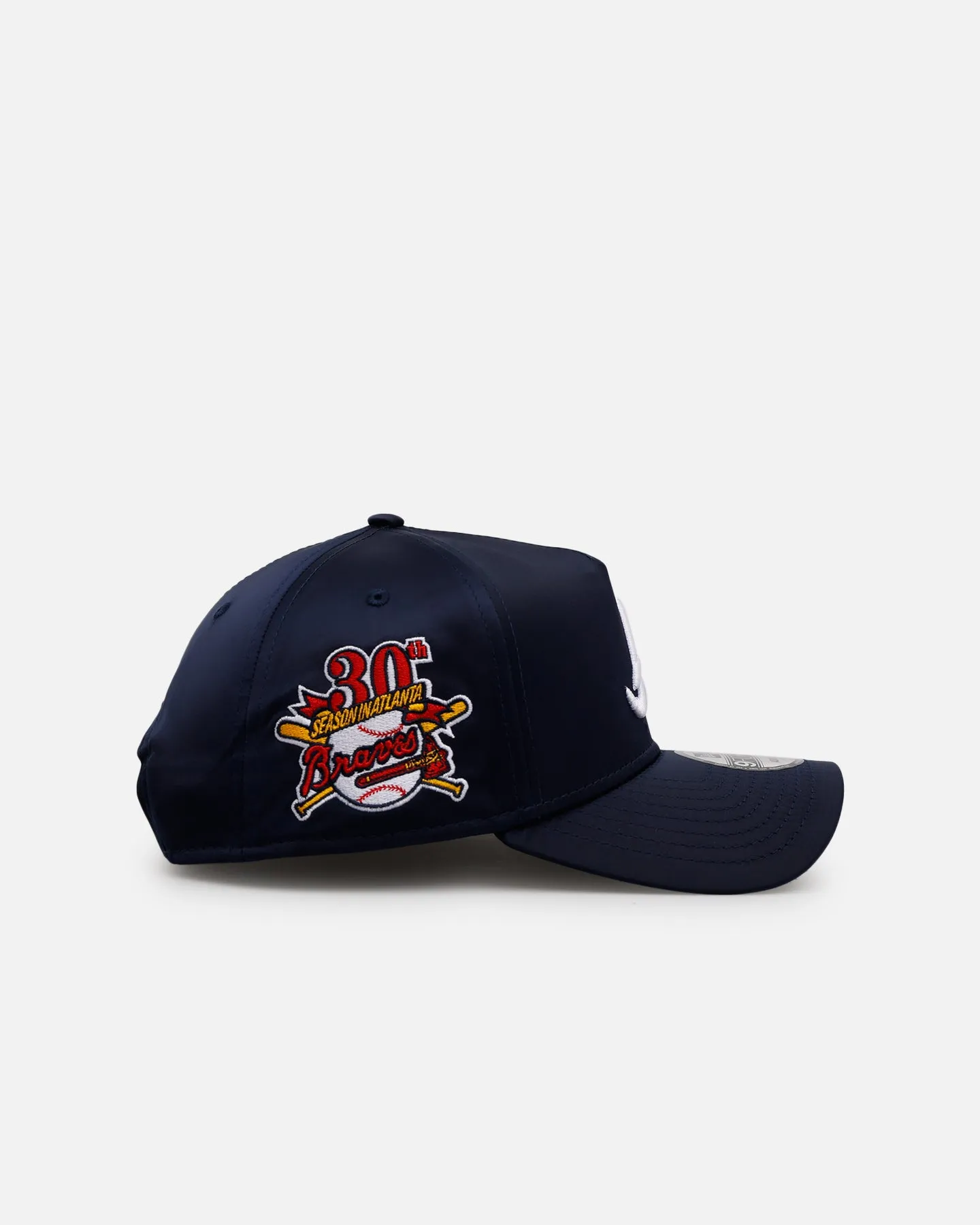 New Era Atlanta Braves 'Team Color Satin' 9FORTY A-Frame Snapback Official Team Color sold by Culture Kings product image thumbnail 4