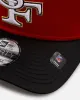 New Era San Francisco 49ers 'Team Color Satin' 9FORTY A-Frame Snapback Official Team Color sold by Culture Kings