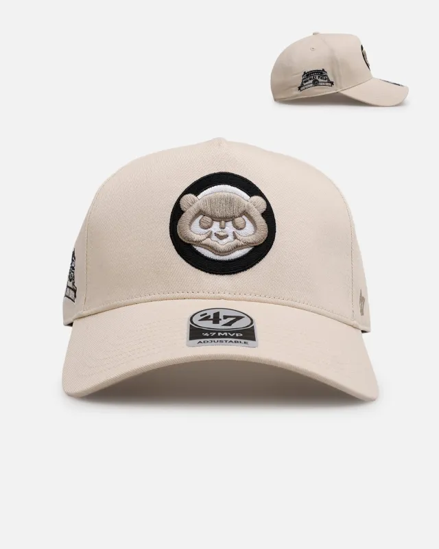 47 Brand Chicago Cubs 'Caramel Swirl' MVP Snapback Natural/Khaki sold by Culture Kings