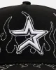New Era Houston Astros 'Outline Flames' 9FORTY A-Frame Snapback Black sold by Culture Kings