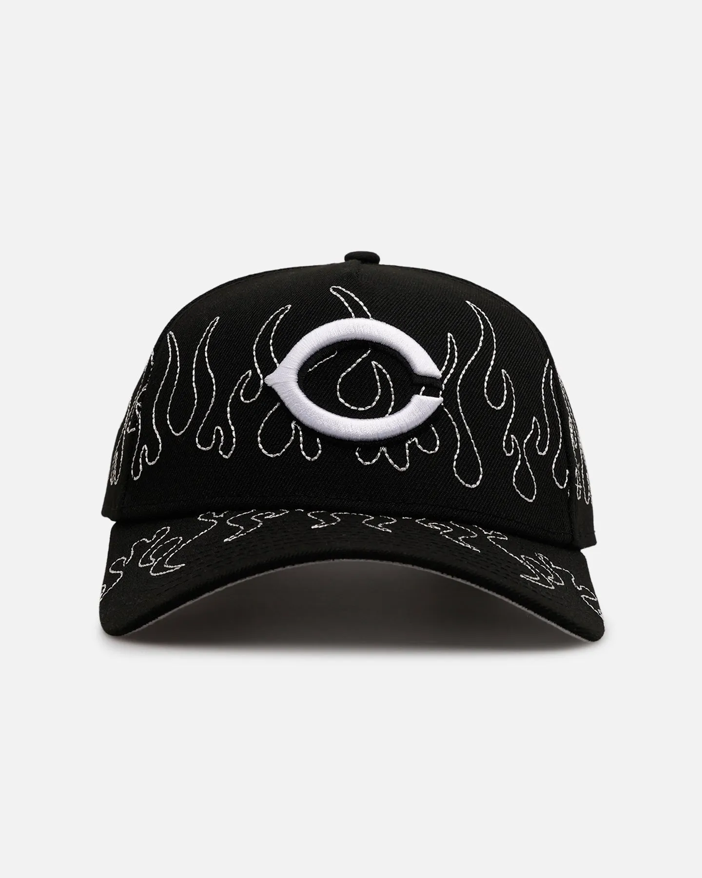New Era Cincinnati Reds 'Outline Flames' 9FORTY A-Frame Snapback Black sold by Culture Kings