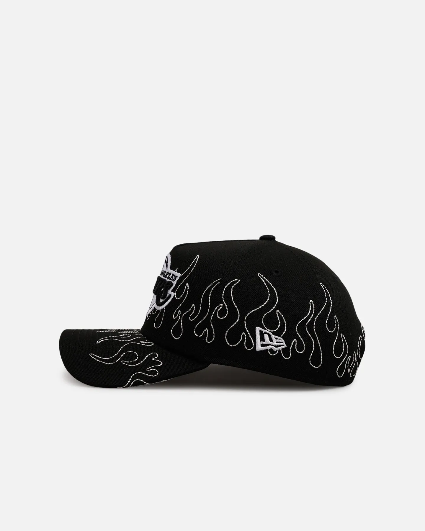 New Era Los Angeles Lakers 'Outline Flames' 9FORTY A-Frame Snapback Black sold by Culture Kings product image thumbnail 4