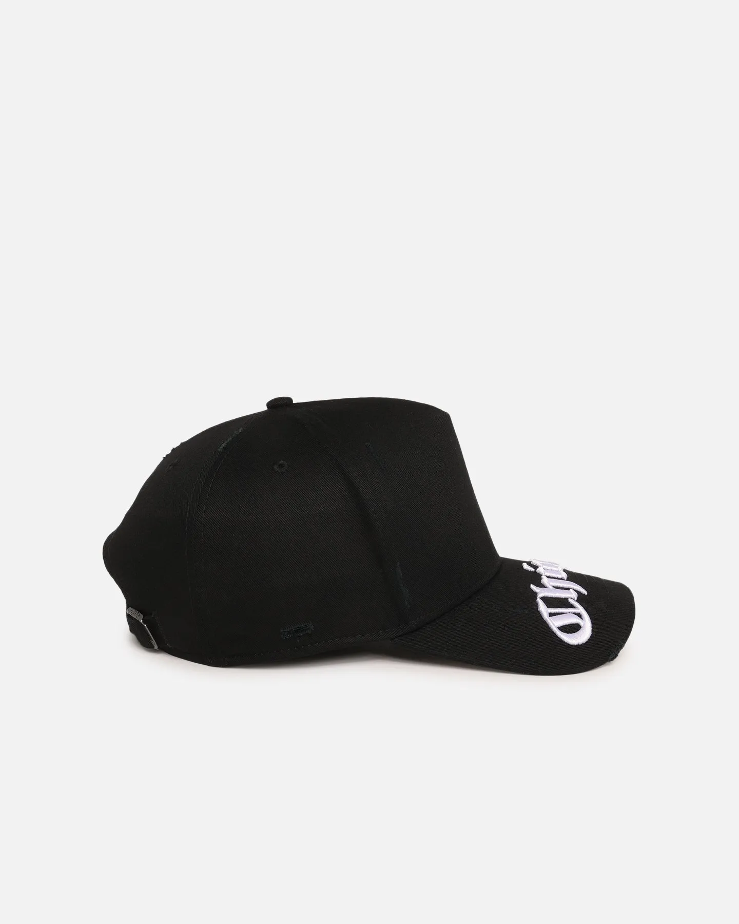 47 Brand Chicago White Sox 'Destruct Gothic Visor' 47 Offside Strapback Black/Black sold by Culture Kings product image thumbnail 3