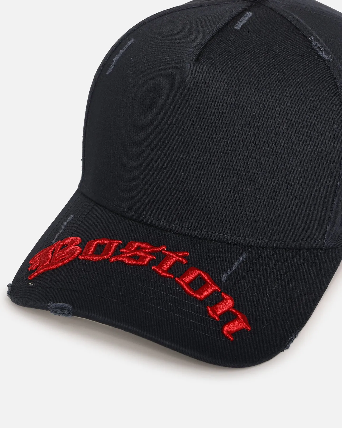 47 Brand Boston Red Sox 'Destruct Gothic Visor' 47 Offside Strapback Navy/Navy sold by Culture Kings product image thumbnail 5