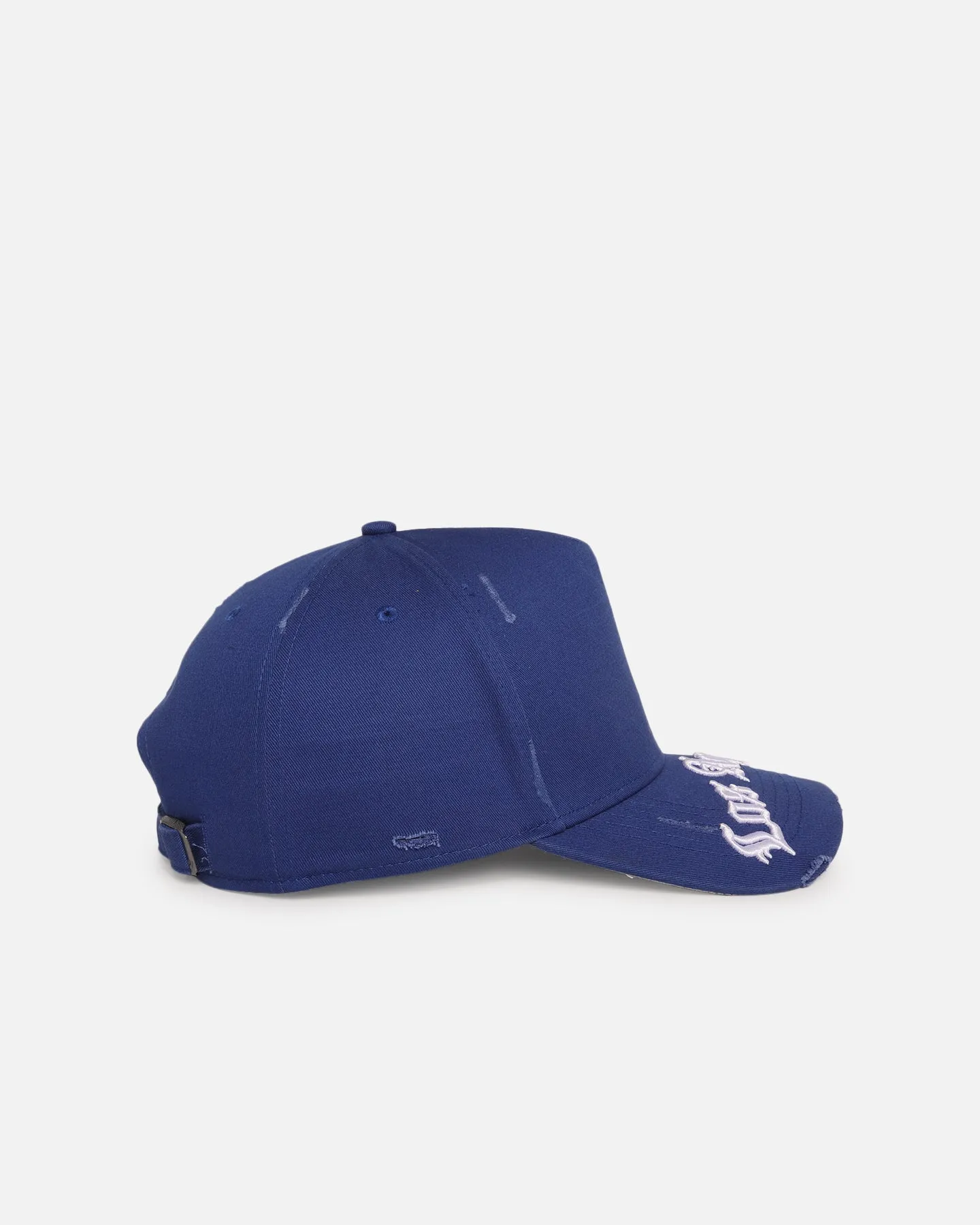 47 Brand Los Angeles Dodgers 'Destruct Gothic Visor' 47 Offside Strapback Royal/Royal sold by Culture Kings product image thumbnail 3