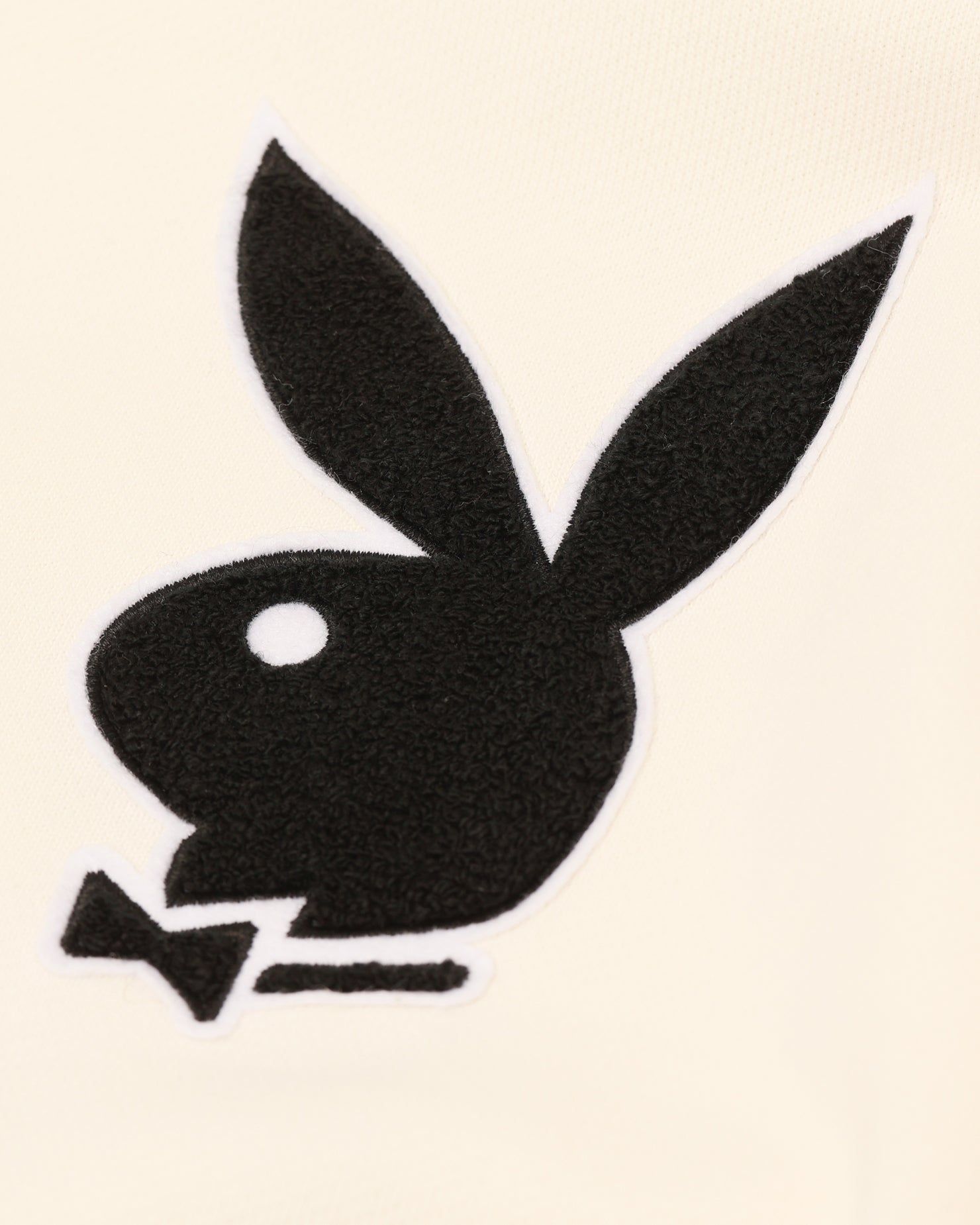 Playboy By CK Full Zip Varsity Hoodie Off White sold by Culture Kings product image thumbnail 4