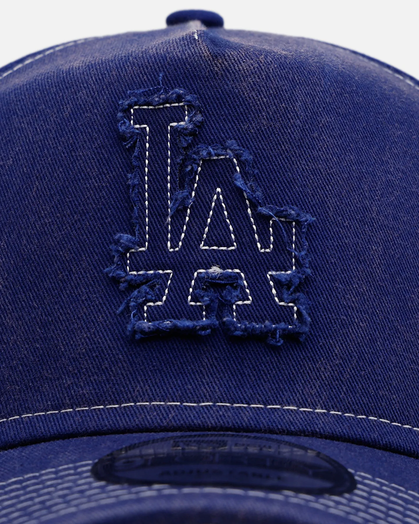 New Era Los Angeles Dodgers 'Distressed And Worn' 9FORTY A-Frame Casual Strapback Blue sold by Culture Kings product image thumbnail 5
