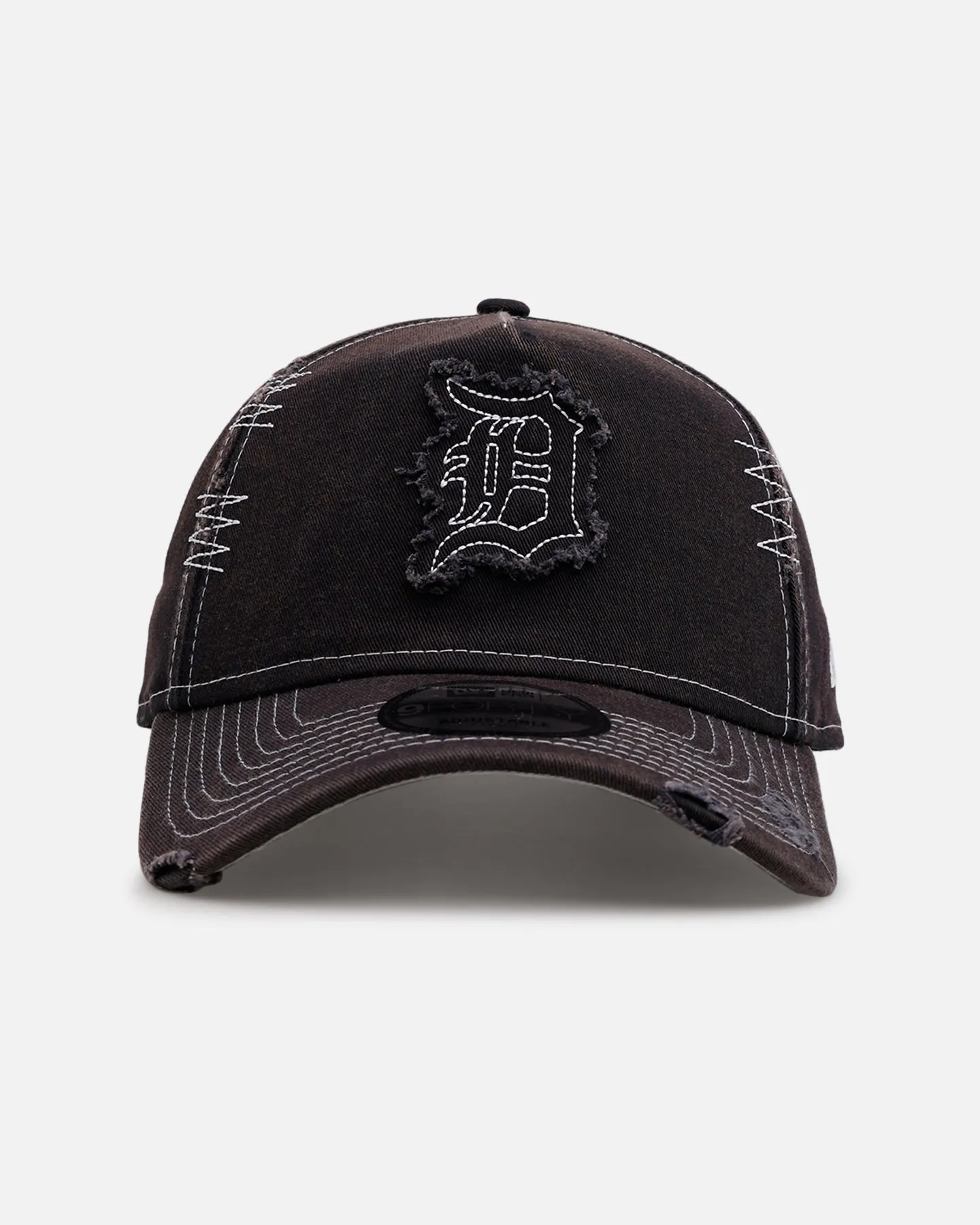 New Era Detroit Tigers 'Distressed And Worn' 9FORTY A-Frame Casual Strapback Navy sold by Culture Kings