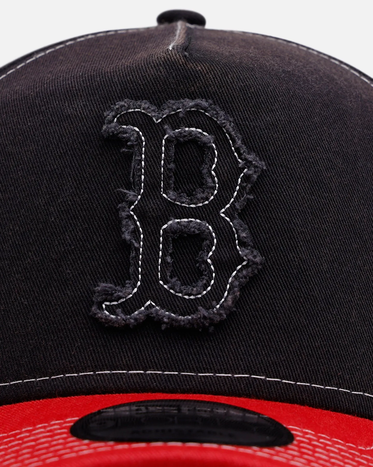 New Era Boston Red Sox 'Distressed And Worn' 9FORTY A-Frame Casual Strapback Navy/Red sold by Culture Kings product image thumbnail 5