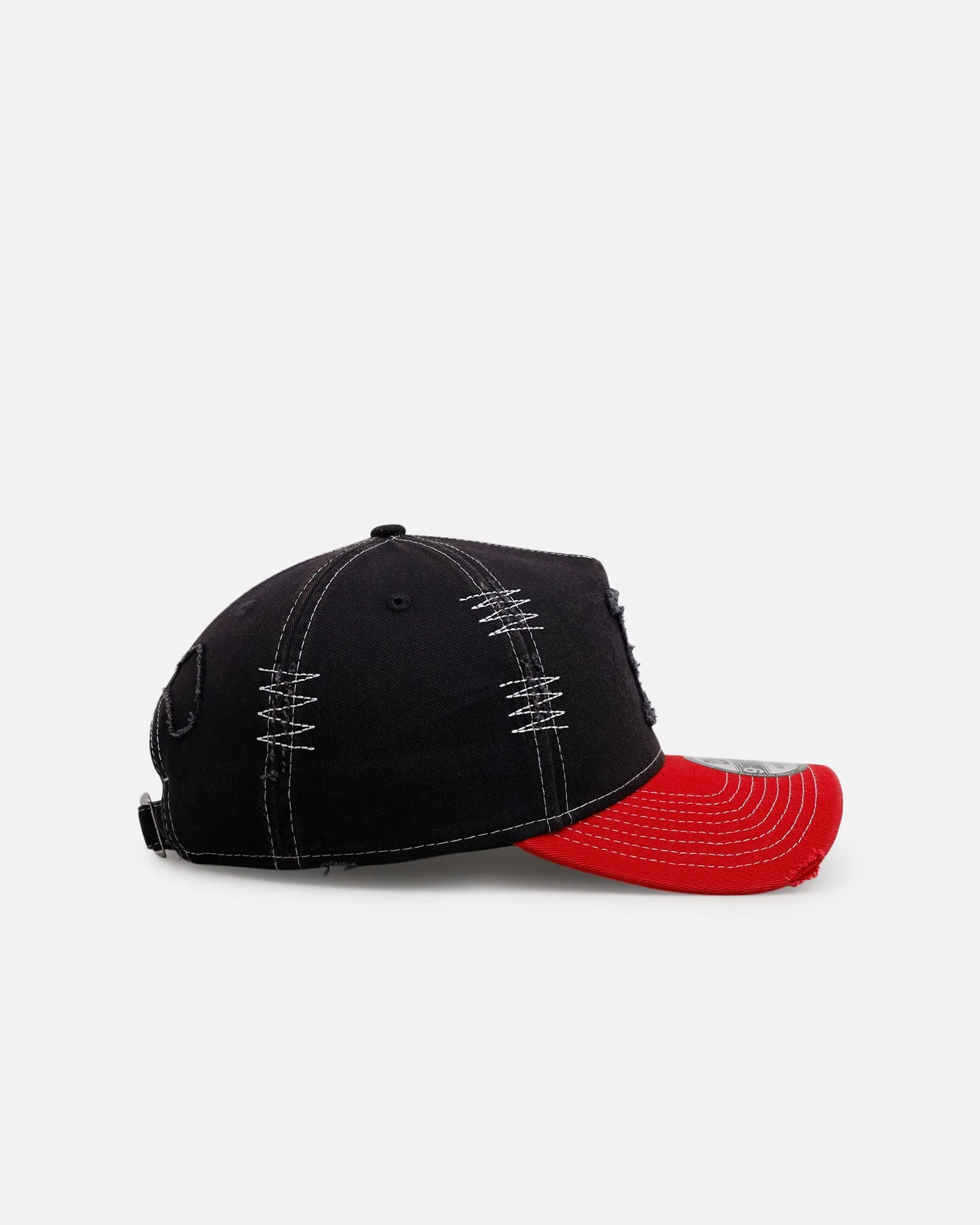 New Era Boston Red Sox 'Distressed And Worn' 9FORTY A-Frame Casual Strapback Navy/Red sold by Culture Kings product image thumbnail 3