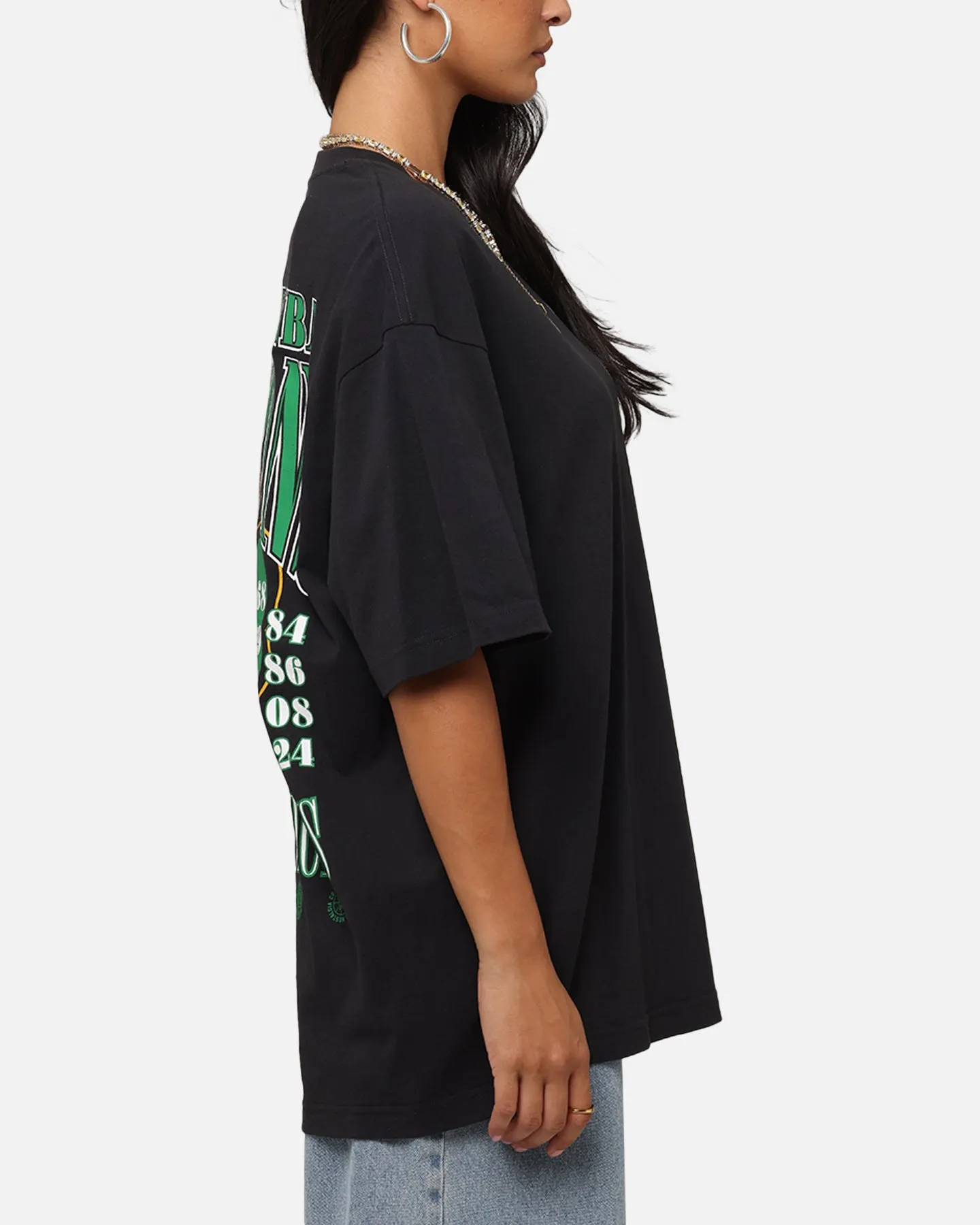 Mitchell & Ness Boston Celtics 18-Time NBA Champions T-Shirt Faded Black sold by Culture Kings product image thumbnail 5