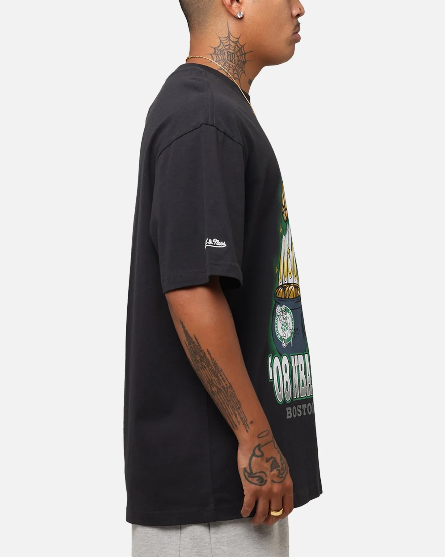 Mitchell & Ness Boston Celtics '08 NBA Champs T-Shirt Faded Black sold by Culture Kings product image thumbnail 4