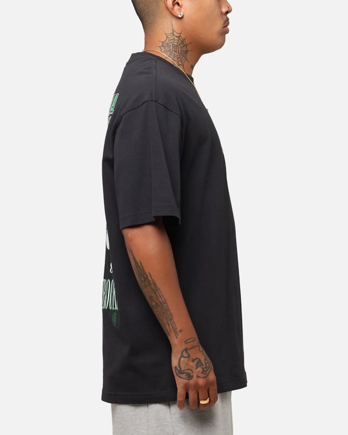 Mitchell & Ness Boston Celtics 18-Time NBA Champions T-Shirt Faded Black sold by Culture Kings product image thumbnail 5