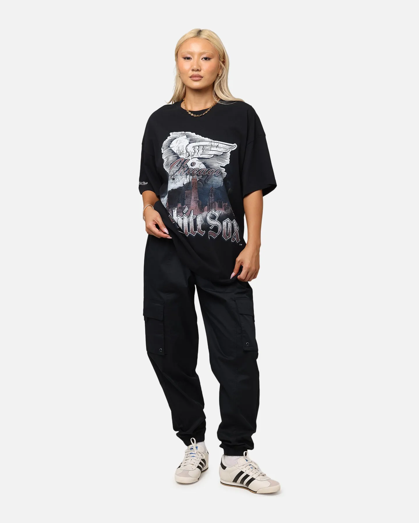 Mitchell & Ness Chicago White Sox Soaring T-Shirt Black sold by Culture Kings product image thumbnail 2