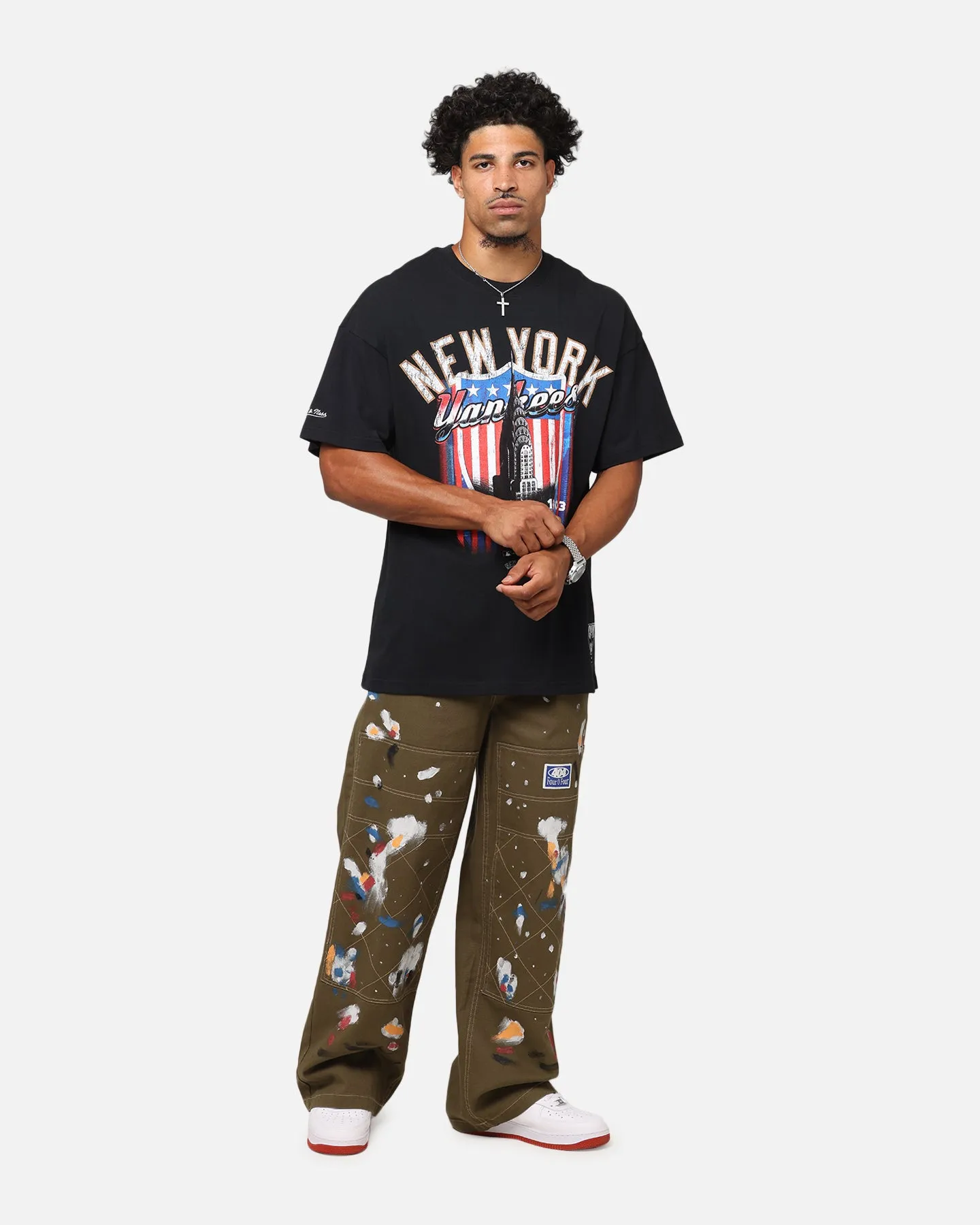 Mitchell & Ness New York Yankees Soaring T-Shirt Black sold by Culture Kings product image thumbnail 2